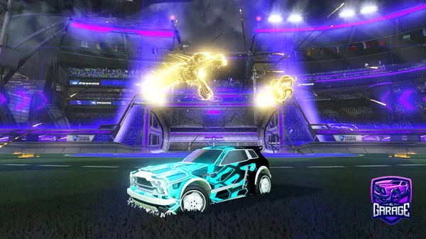 A Rocket League car design from J3LTE