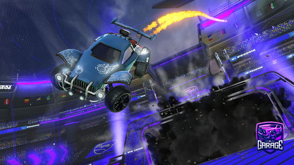 A Rocket League car design from HGDStudio