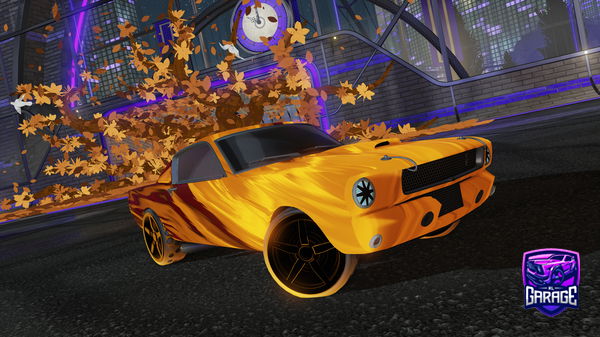 A Rocket League car design from IW7LFX