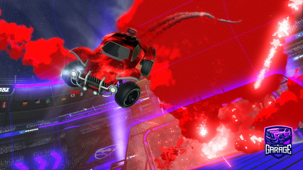 A Rocket League car design from Huvz