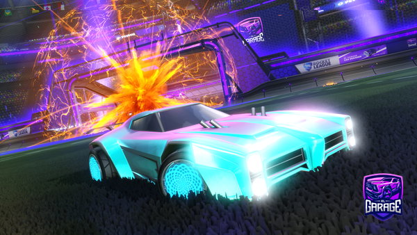 A Rocket League car design from L3onix1024