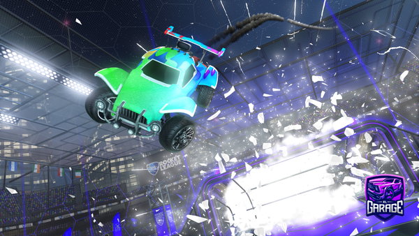 A Rocket League car design from Grubejust
