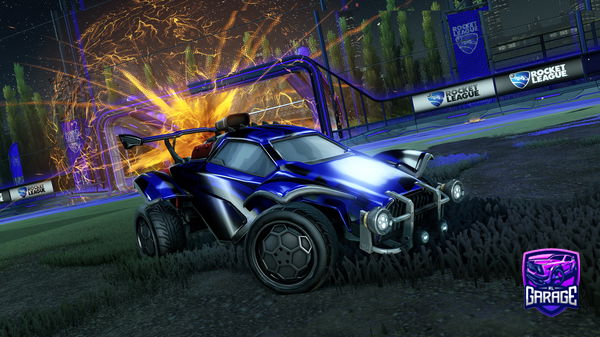 A Rocket League car design from ticedaai