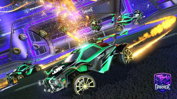 A Rocket League car design from RudeNiels