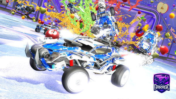 A Rocket League car design from YeetPotato13