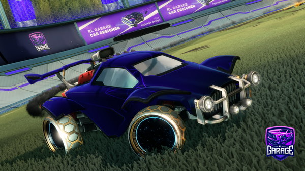 A Rocket League car design from WantedTWoctane