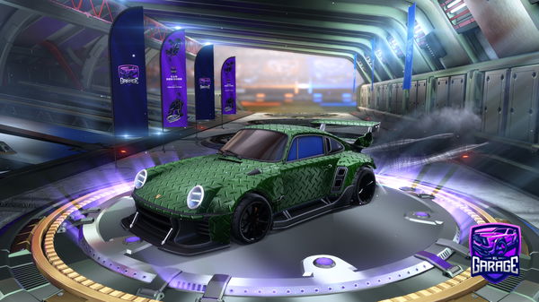 A Rocket League car design from Mcfinzone