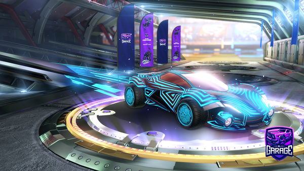 A Rocket League car design from ONION_LIKES_PAINT