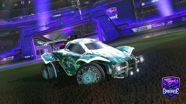 A Rocket League car design from DeathCrafter