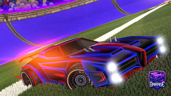 A Rocket League car design from Forgotchair