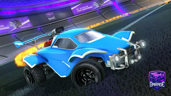 A Rocket League car design from MSX