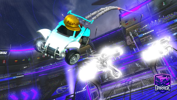 A Rocket League car design from Jxss_rl4
