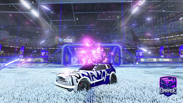 A Rocket League car design from X_W0LF4NG_X