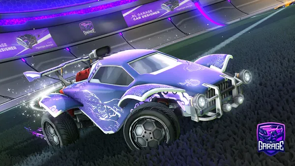 A Rocket League car design from S672