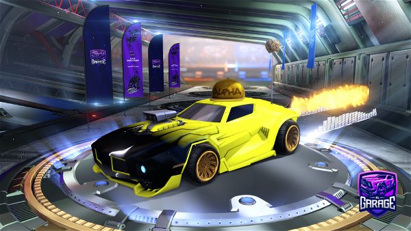 A Rocket League car design from Backpommes