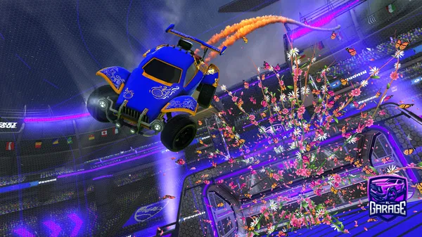 A Rocket League car design from TOPTheo39