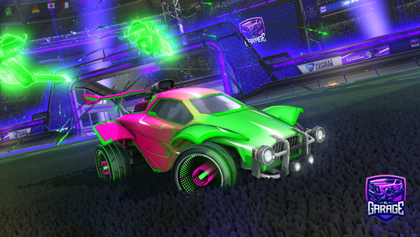 A Rocket League car design from ASGANDREI