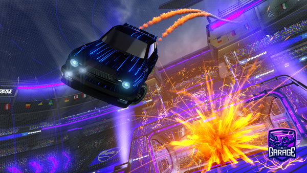 A Rocket League car design from Canzyyy