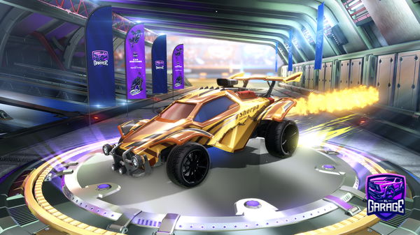 A Rocket League car design from TS9