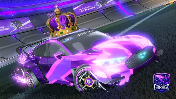 A Rocket League car design from dieguilin