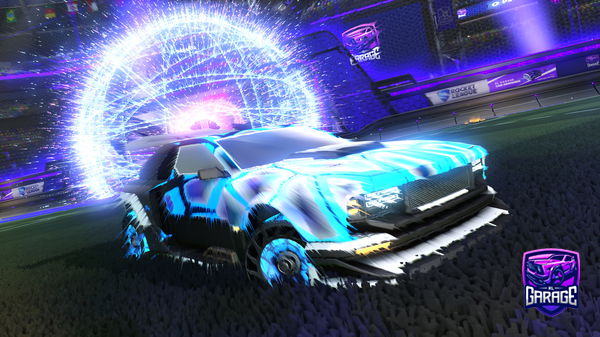 A Rocket League car design from StormDragon6139