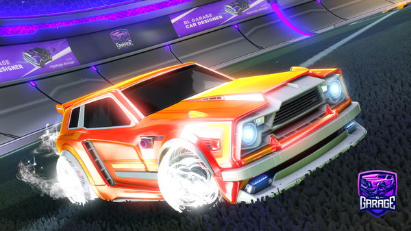 A Rocket League car design from Dennis_Art