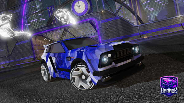 A Rocket League car design from jamhat09