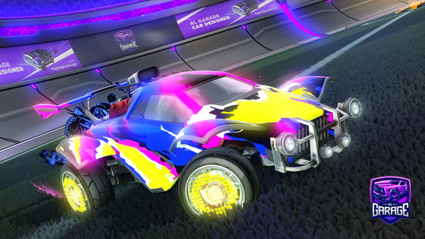 A Rocket League car design from Lord9893