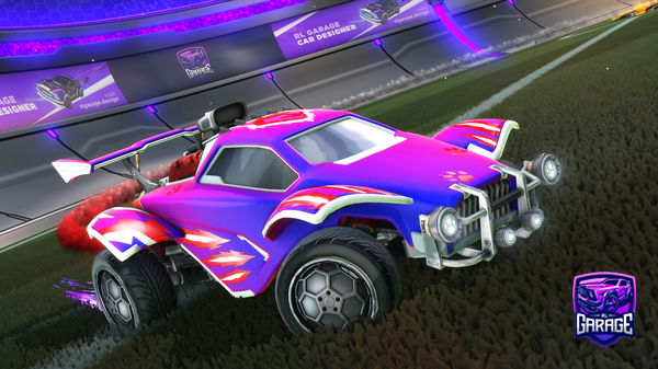 A Rocket League car design from Razviul