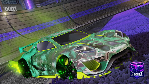 A Rocket League car design from Hunter-of-chicks