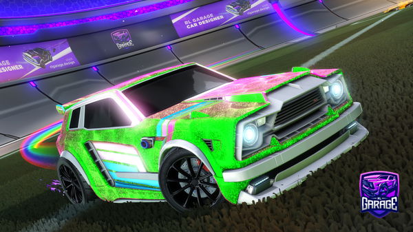 A Rocket League car design from Chawzy