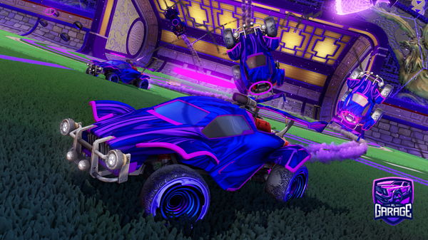 A Rocket League car design from Lorten_ole