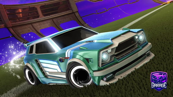 A Rocket League car design from satakuzxc