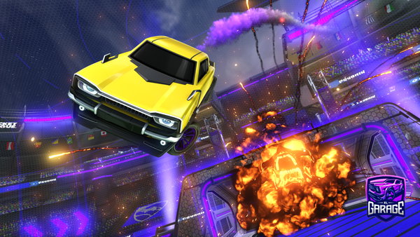 A Rocket League car design from _ou