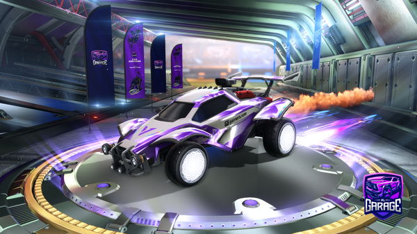 A Rocket League car design from vyuuchrisxd