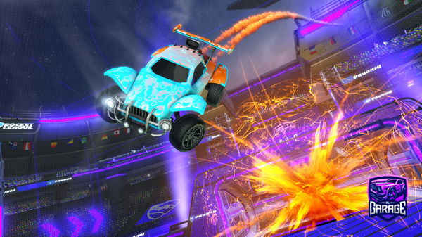 A Rocket League car design from matisse1233