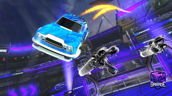 A Rocket League car design from Jacks_Four