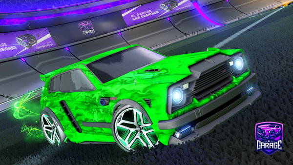 A Rocket League car design from Ar7aXx