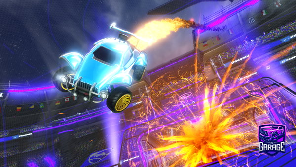 A Rocket League car design from PGSsolarYT