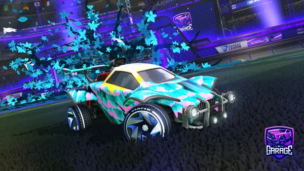 A Rocket League car design from streaksz