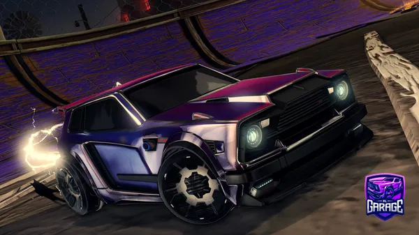 A Rocket League car design from stova