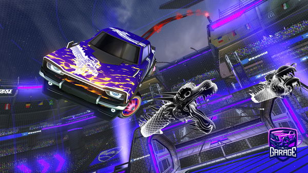 A Rocket League car design from Ravenbjorn