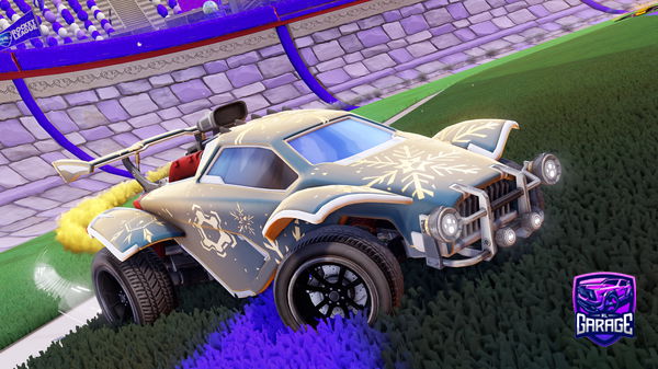 A Rocket League car design from mqheiro