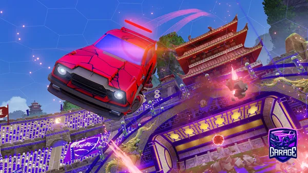 A Rocket League car design from TopBinner