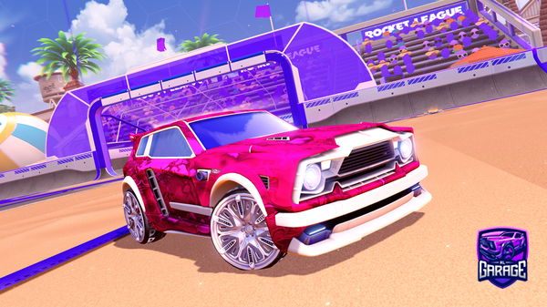 A Rocket League car design from fennecwarrior