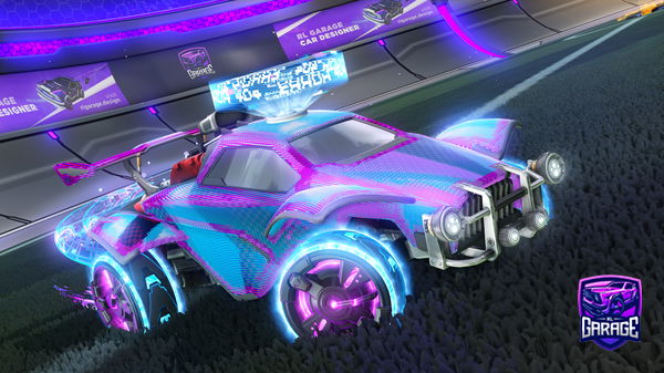 A Rocket League car design from Sonic_RL