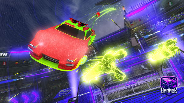 A Rocket League car design from FaZe_goergepig