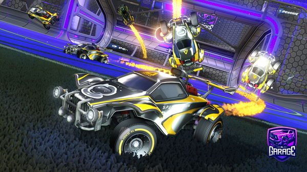 A Rocket League car design from VRTSX-