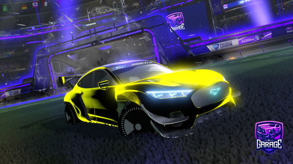 A Rocket League car design from HL2_Afonso