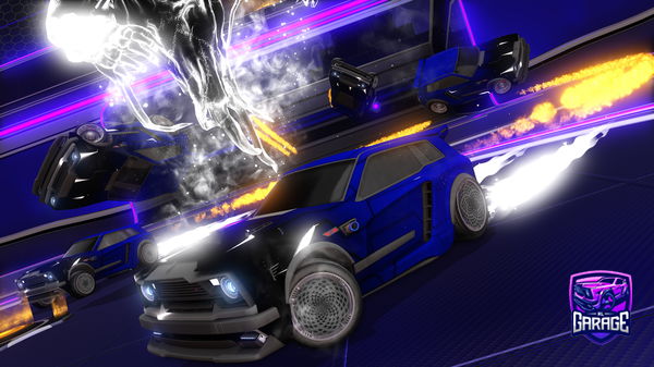 A Rocket League car design from SUK1AR1